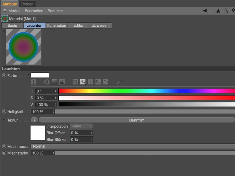 Nou în versiunea 18 - bule de săpun cu shaderul Thin Film.