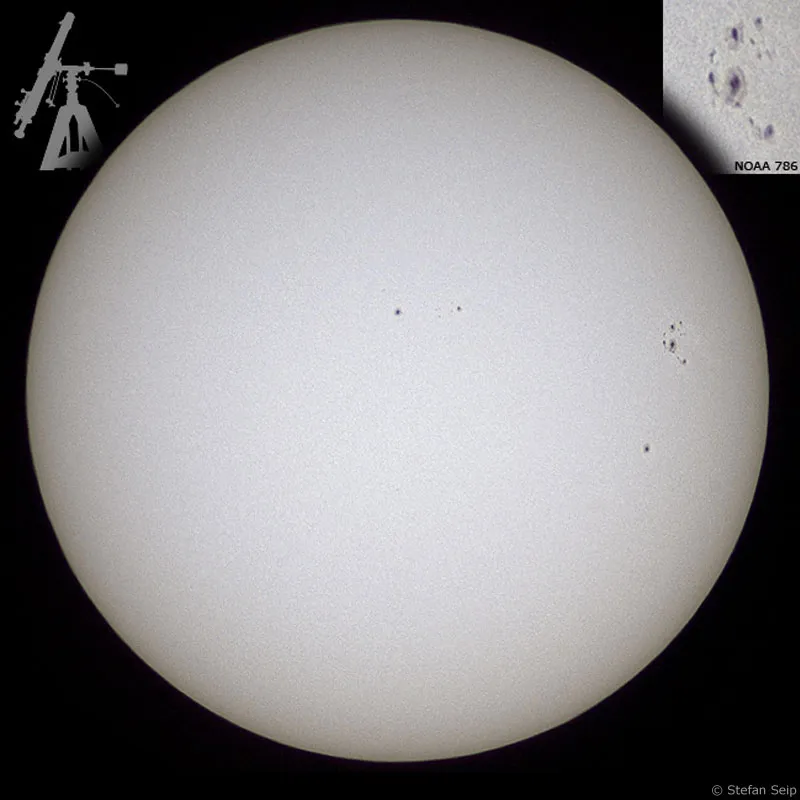 Teil 06 - Vorsicht bei Fotos von der Sonne