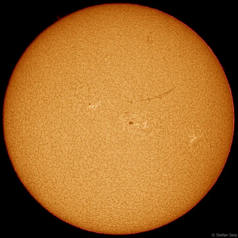 Teil 06 - Vorsicht bei Fotos von der Sonne