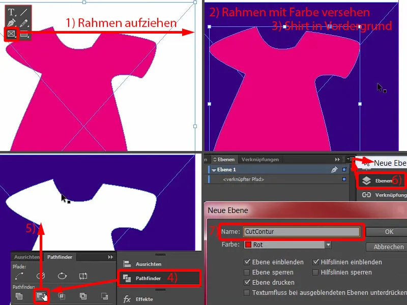 Beidseitig bedruckter moderner Türanhänger für jeden Zweck Teil 1