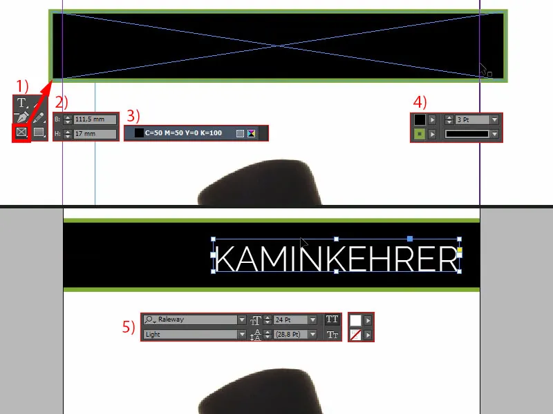 Beidseitig bedruckter moderner Türanhänger für jeden Zweck Teil 1