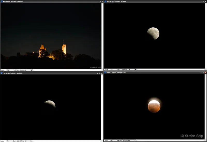 Partea 07 - Fotografierea eclipselor de Lună