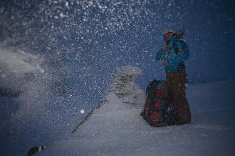 Fotografie montană - Partea 07 - Condiții extreme - Frig, furtună și multe altele