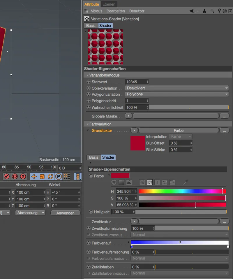 Neu in Release 17 – Texturvariationen mit dem Variations-Shader