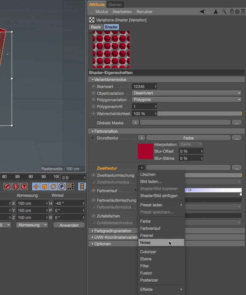 Neu in Release 17 – Texturvariationen mit dem Variations-Shader