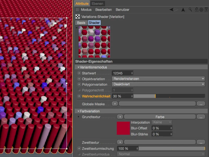 Neu in Release 17 – Texturvariationen mit dem Variations-Shader