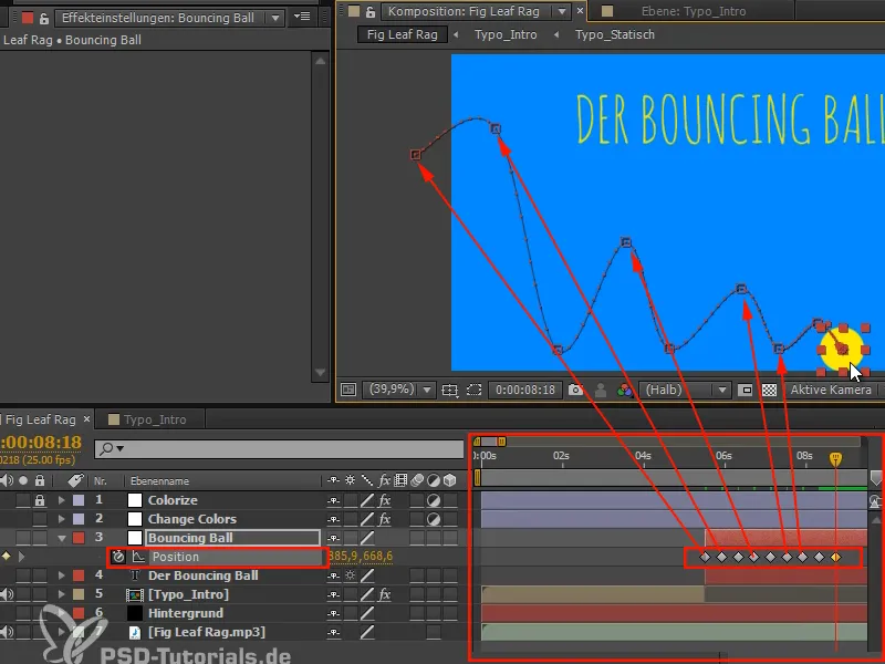 Animation leicht gemacht: Bouncing Ball - die Posen