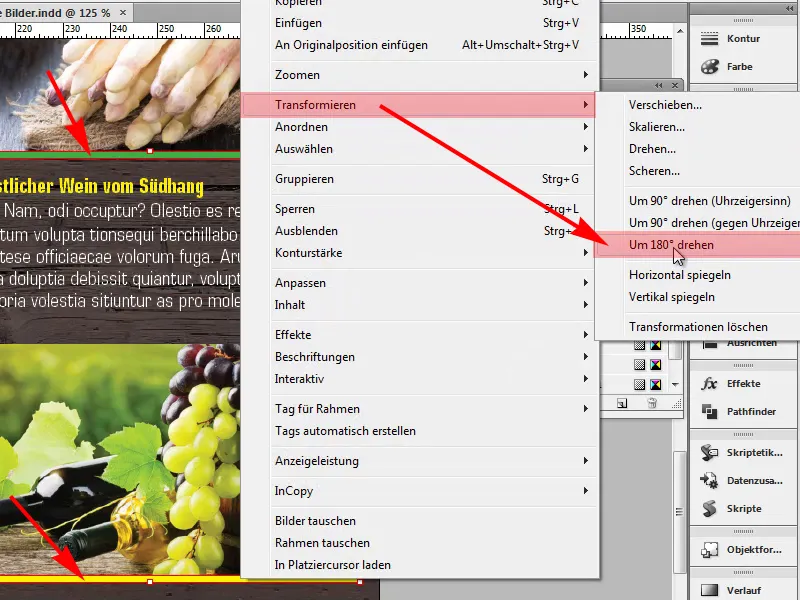 Tipps &amp; Tricks zu Adobe InDesign: Zeit sparen beim Umplatzieren von Objekten und Pfaden