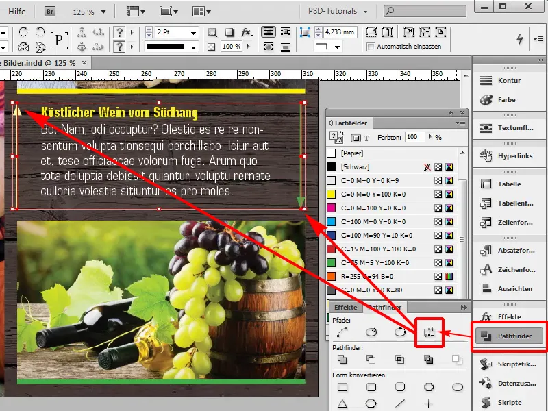 Tipps &amp; Tricks zu Adobe InDesign: Zeit sparen beim Umplatzieren von Objekten und Pfaden