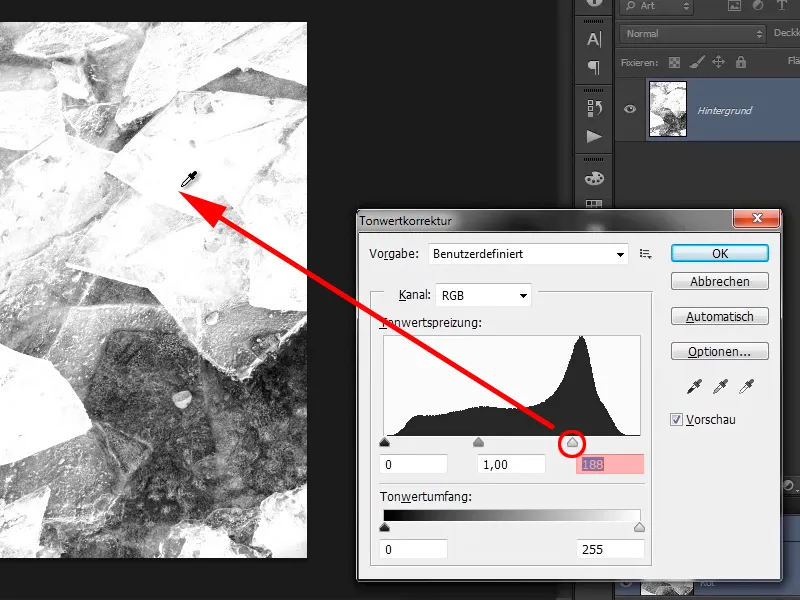 Photoshop-Composing - Foc și gheață - Partea 09: Aspectul înghețat al bărbatului