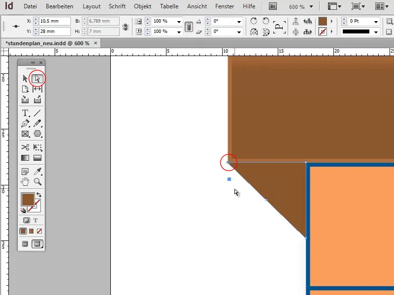 Stundenplan erstellen in Adobe InDesign