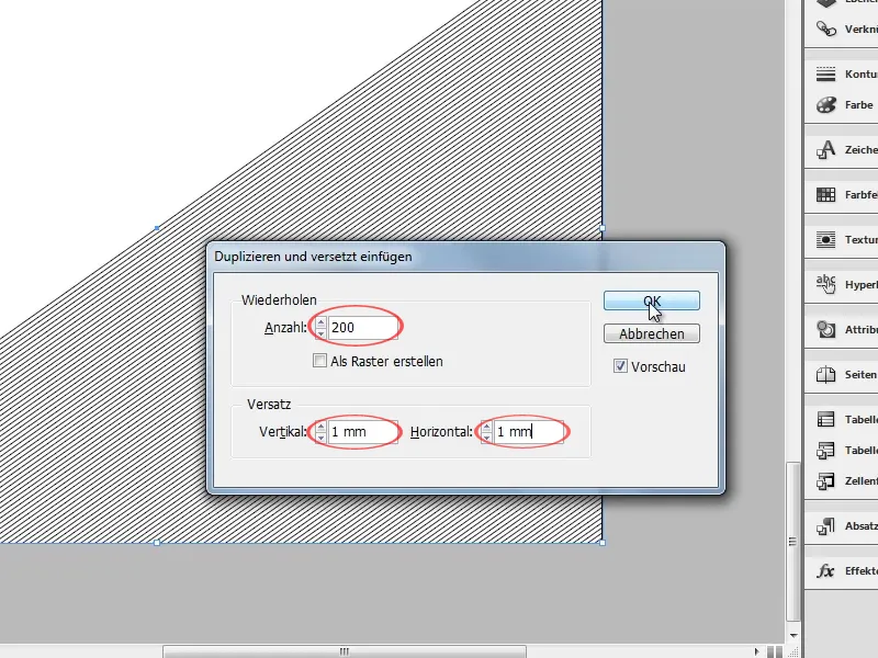 Stundenplan erstellen in Adobe InDesign