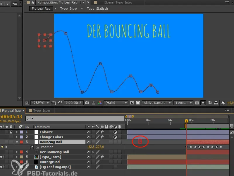 Animation leicht gemacht: Bouncing Ball - die Kurven