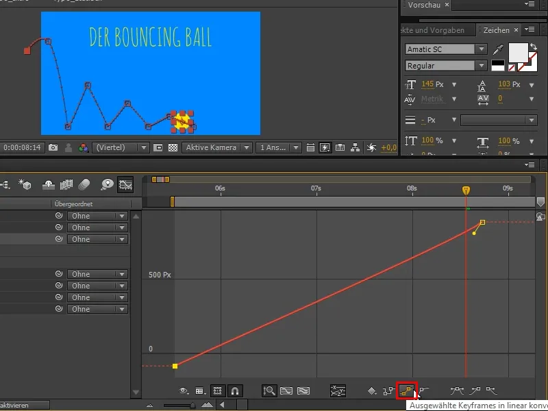 Animation leicht gemacht: Bouncing Ball - die Kurven