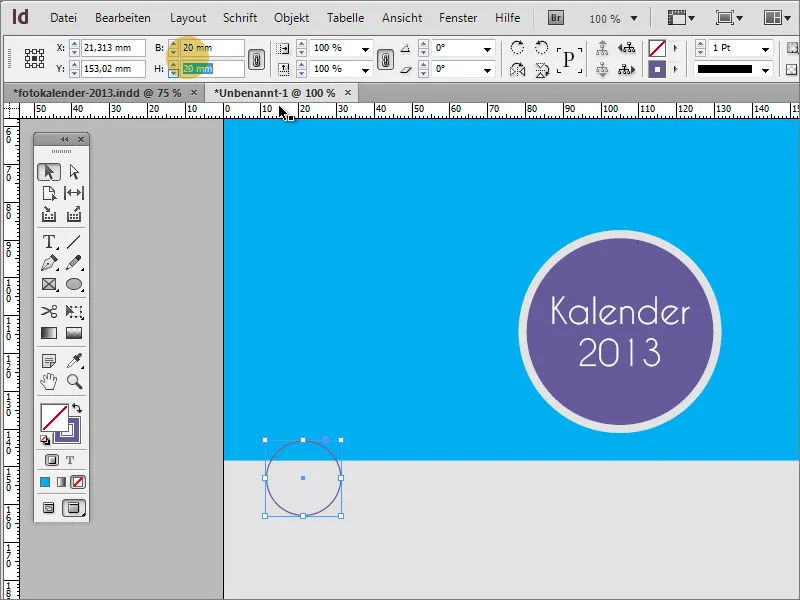 A crea un calendar foto inclusiv coperta în Adobe InDesign.