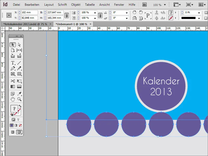 A crea un calendar foto cu copertă în Adobe InDesign