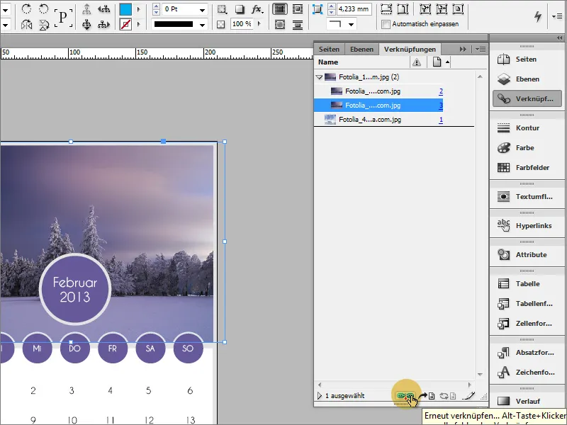 A crea un calendar foto cu copertă în Adobe InDesign