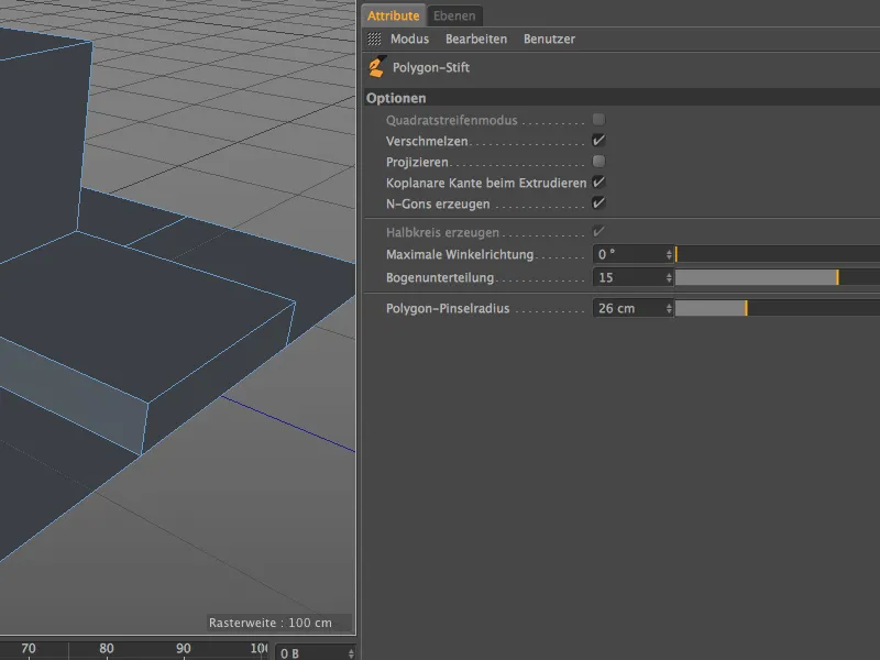 Neu in Release 16 - Modelling mit dem neuen Polygon-Stift