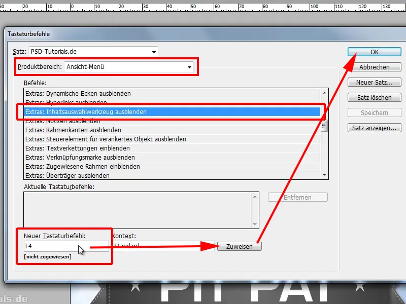 Sfaturi și trucuri pentru Adobe InDesign: ascunderea instrumentului de selecție a conținutului/cercul Donut