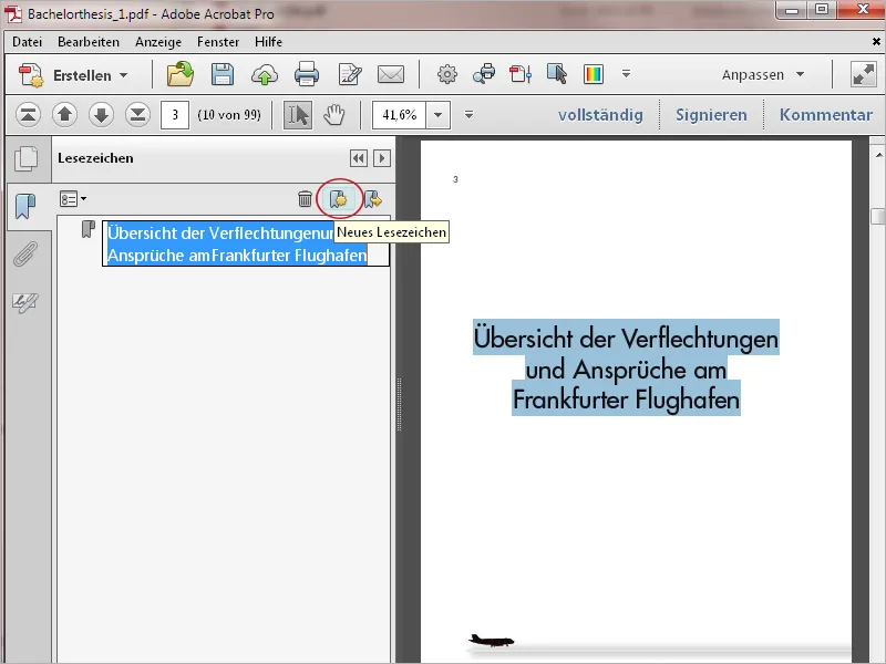 Anreichern von PDF-Dateien mit Acrobat - Teil 1