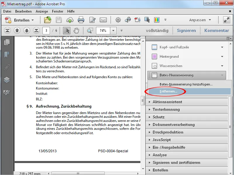 Anreichern von PDF-Dateien mit Acrobat - Teil 1