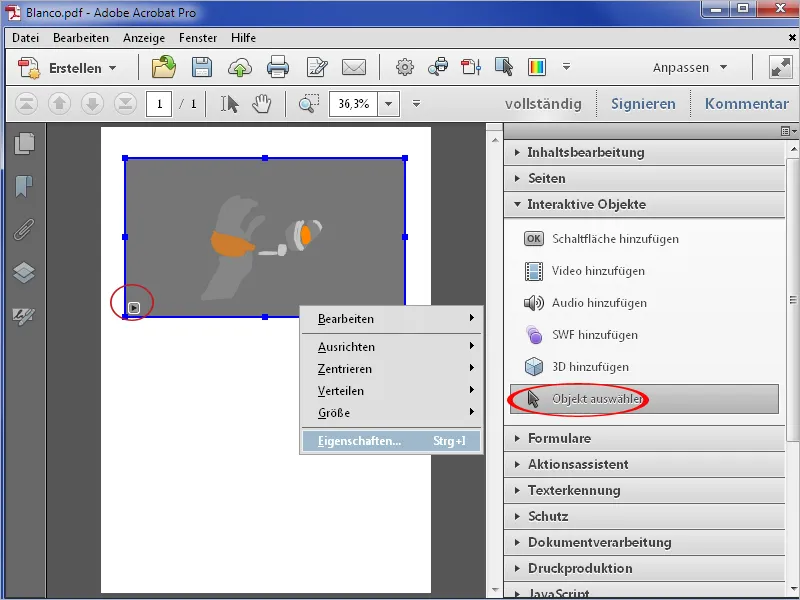 Enrichirea fișierelor PDF cu Acrobat - Partea a 2-a