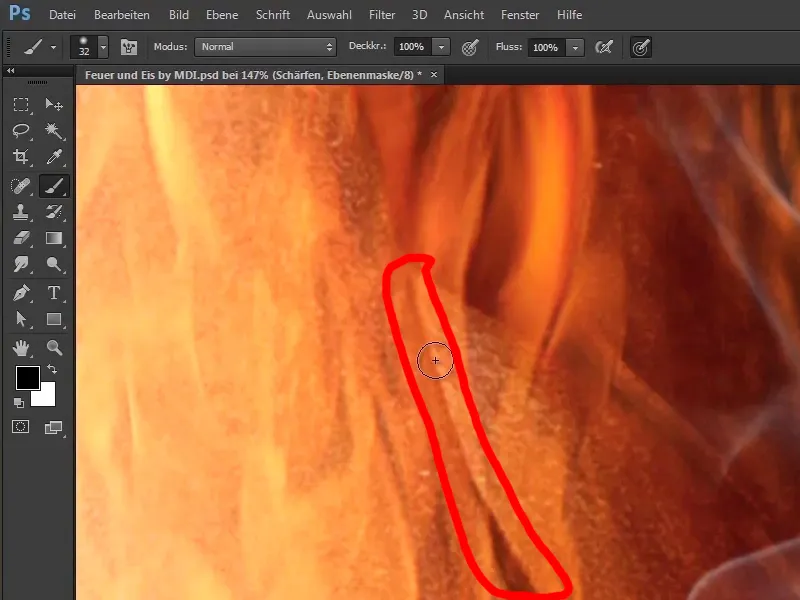 Photoshop-Composing - Feuer und Eis - Teil 12: Die finalen Schritte