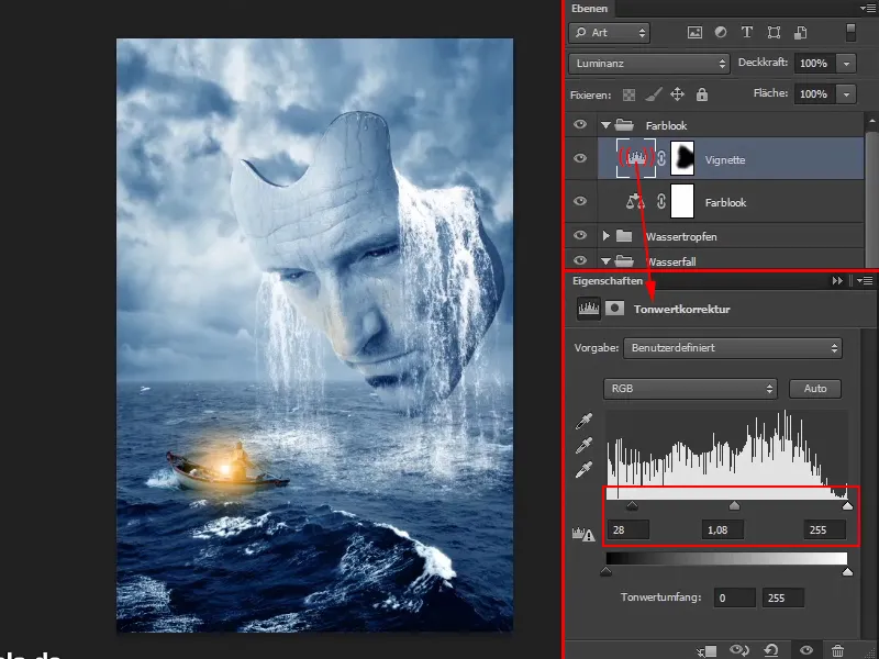 Photoshop-Composing - Oracolul mării - Partea 12: Ultimul pas