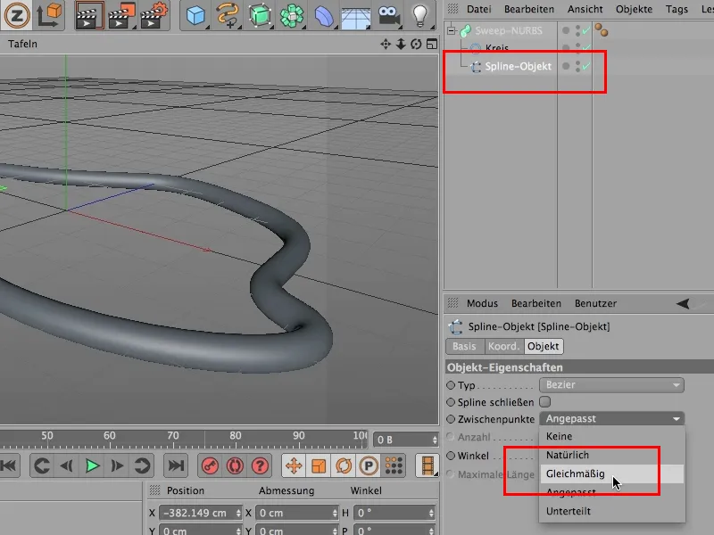 Nette Tipps zum Arbeiten mit Splines!