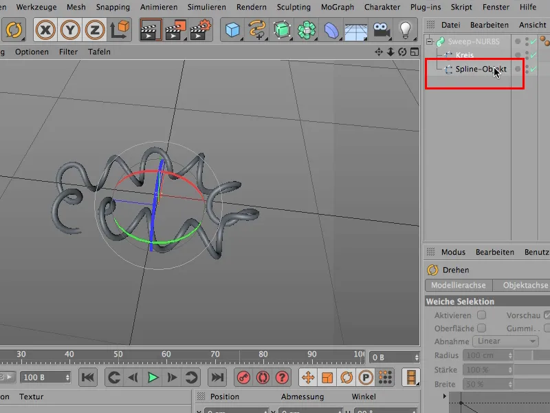 Nette Tipps zum Arbeiten mit Splines!