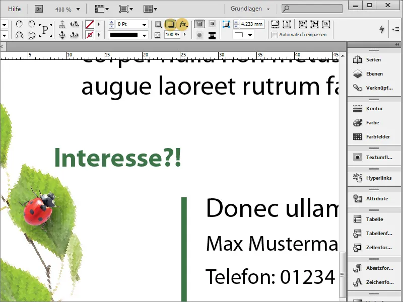 Creează un anunț de angajare în Adobe InDesign