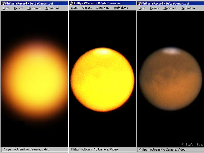 Partea 14 - Capturarea planetelor cu ajutorul camerei web.