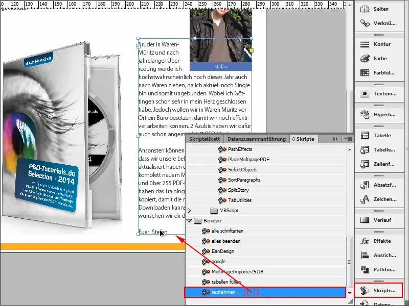 Tipps &amp; Tricks zu Adobe InDesign: Textrahmen-Höhe an letzte Textzeile anpassen