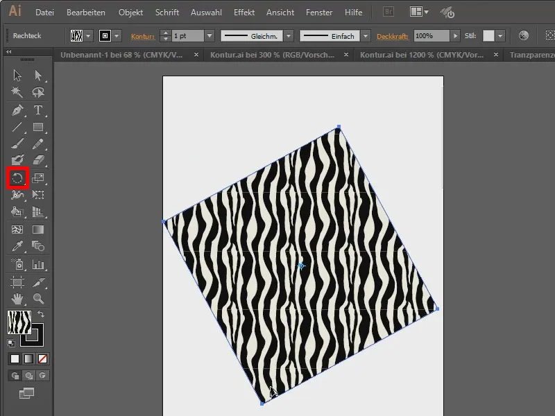 Muster drehen & transformieren leicht gemacht