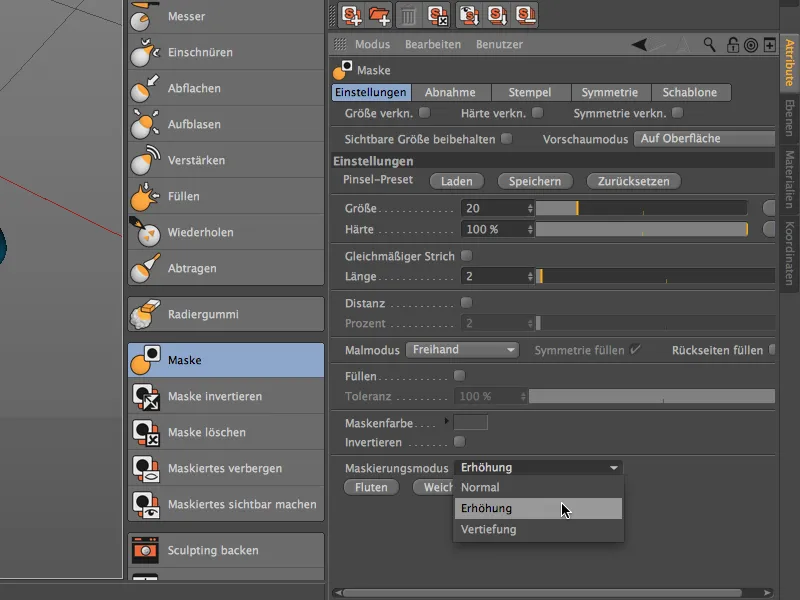 Neu in Release 15 - Verbesserte und neue Sculpting-Werkzeuge, technisches Sculpting