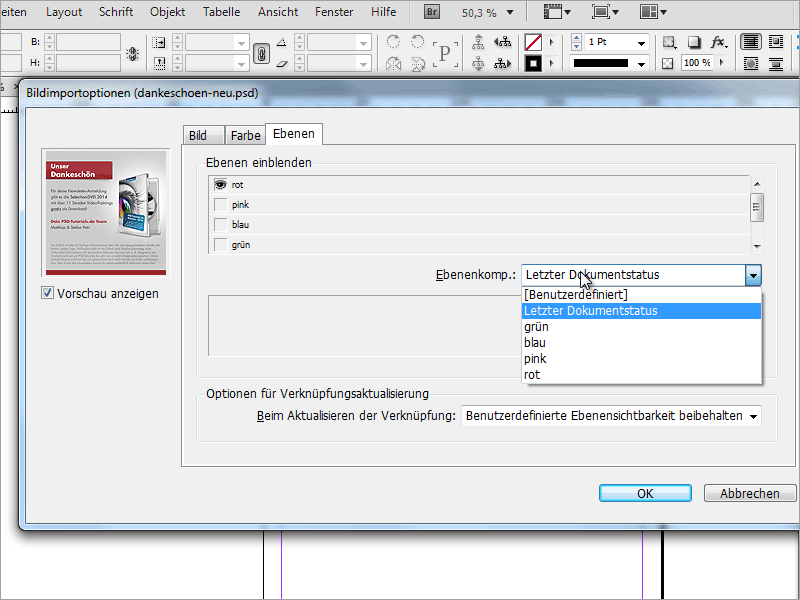 Sfaturi și trucuri pentru Adobe InDesign: importarea fișierelor Photoshop și utilizarea inteligentă a compozițiilor de straturi