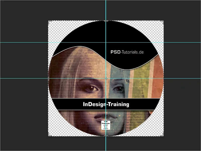 DVD-Cover und DVD-Label gestalten - Teil 3: Label erstellen in Photoshop