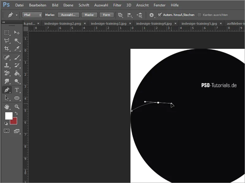 DVD-Cover und DVD-Label gestalten - Teil 3: Label erstellen in Photoshop