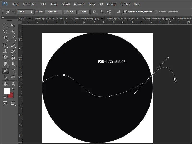 DVD-Cover und DVD-Label gestalten - Teil 3: Label erstellen in Photoshop