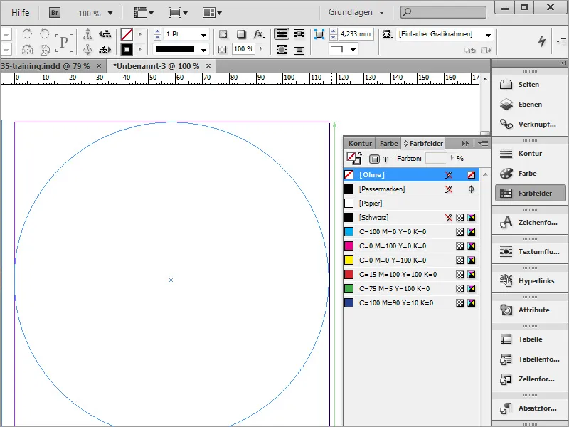 DVD-Cover und DVD-Label gestalten - Teil 4: Label erstellen in InDesign