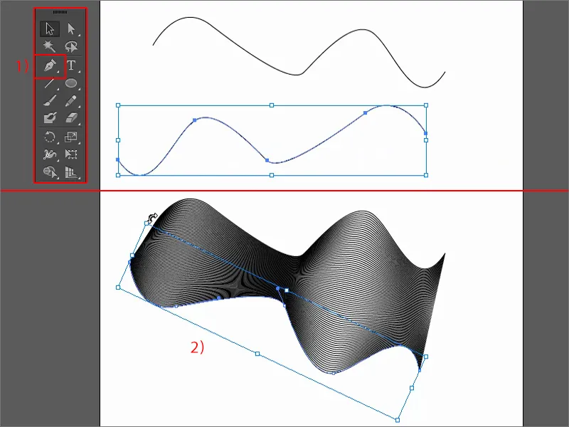 Sfaturi și trucuri pentru Adobe Illustrator: Crearea propriilor linii vectoriale Sinedots, inclusiv trucuri killer.