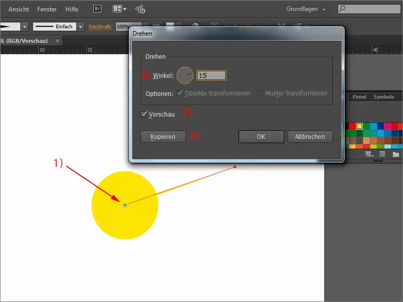 Sfaturi și trucuri pentru Adobe Illustrator: Crearea soarelui.