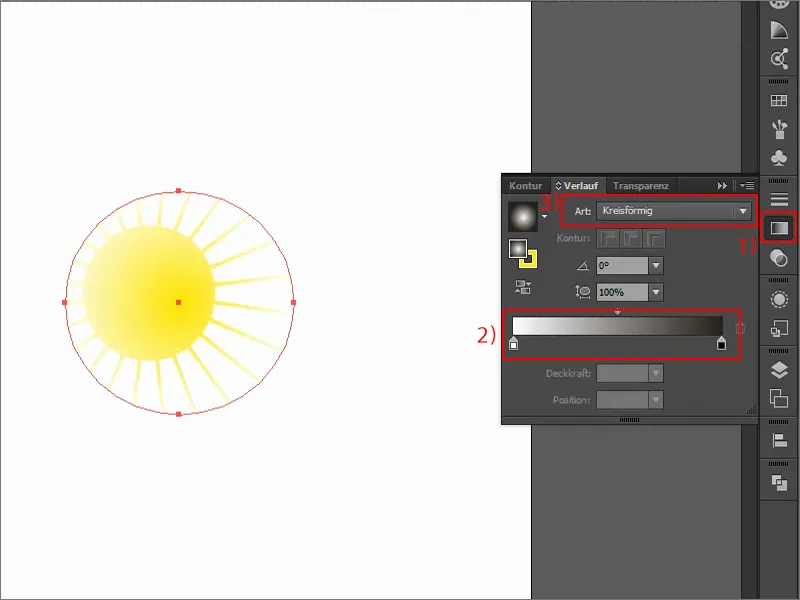 Sfaturi și trucuri pentru Adobe Illustrator: Crearea soarelui