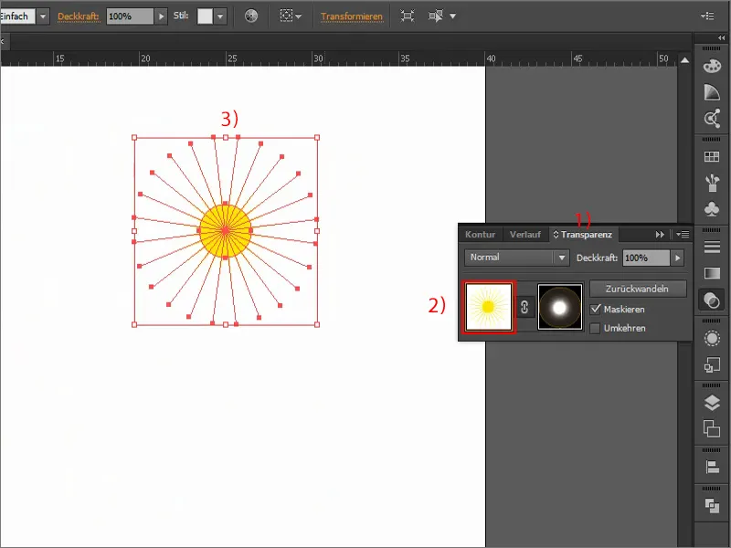 Sfaturi și trucuri pentru Adobe Illustrator: Crearea unui soare