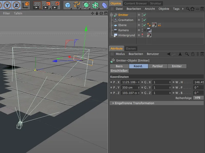 Neu in Release 14 - 3D-Objekte in Realbildern durch Kamera-Matching