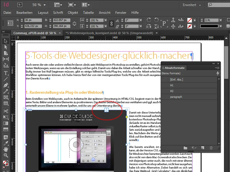 Noutăți în Creative Cloud: InDesign CC 9 (iunie 2013) - ePUB.