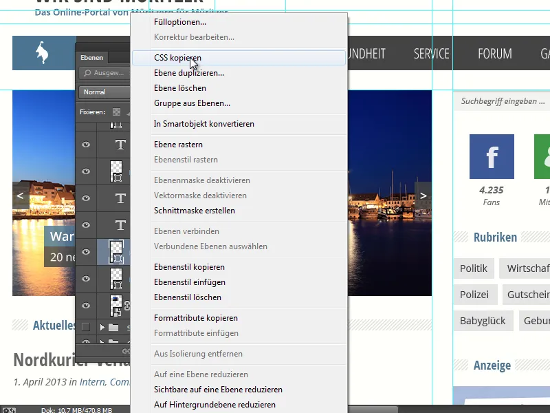 Noutăți în Creative Cloud: Photoshop CC 14 (iunie 2013) - 02 Generalități și îmbunătățiri pentru webdesigneri.