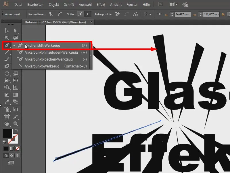 Tipps & Tricks zu Adobe Illustrator: Zersprungenes Glas