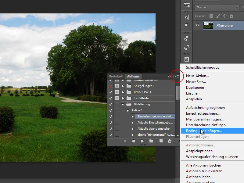 Neues in der Creative Cloud: Photoshop CC 14 (Juni 2013) – 04 Bedingte Aktionen