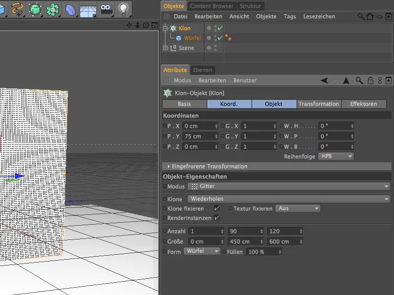 Nou în versiunea 13 - mozaic de imagini cu Multi-Shader din MoGraph.